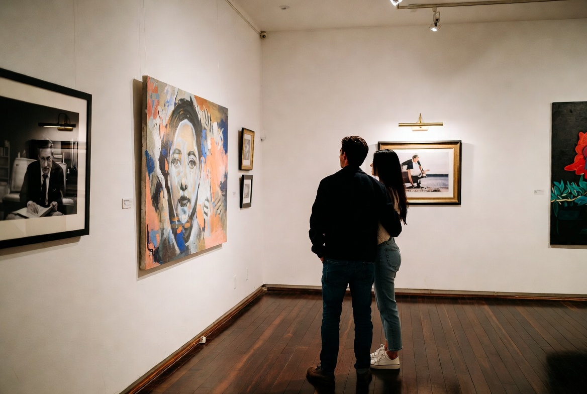 How to impress Slavic Girl - art gallery date