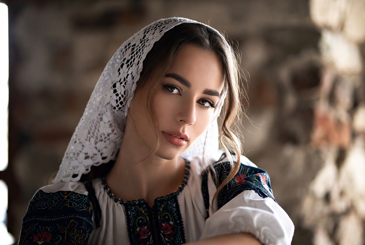 Typical Slavic Woman Look